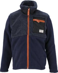 ZigZag Dundo Fleecejacke Kinder 2048 Navy Blazer