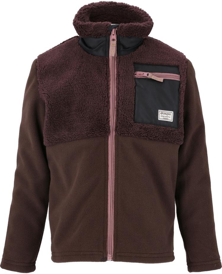 ZigZag ZigZag Dundo Fleecejacke Jungen - 4241 Fudge - 0 | SportScheck
