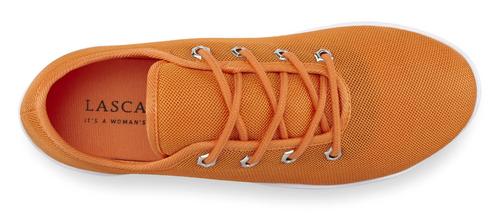 Rückansicht von Lascana Sneaker Sneaker Damen orange