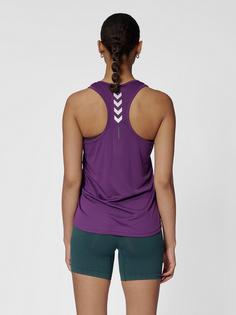 Rückansicht von hummel hmlTE TOLA TANKTOP Funktionsshirt Damen IMPERIAL PURPLE