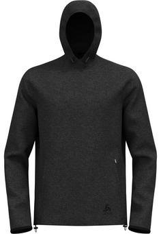 Odlo ESSENTIAL Laufhoodie Herren dark grey melange(10734)