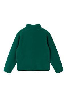 Rückansicht von reima Turkki Fleecejacke Kinder Deeper Green