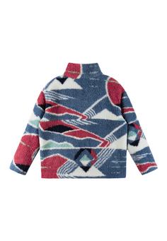 Rückansicht von reima Turkikas Fleecepullover Kinder Blue Ocean