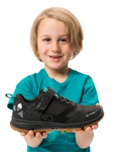 VAUDE Kids Pacer IV Fahrradschuhe Kinder black