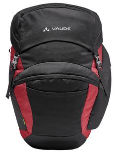 VAUDE OnTour Back Fahrradtasche black/carmine