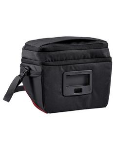 Rückansicht von VAUDE OnTour Box L (KLICKfix ready) Lenkertasche black/carmine