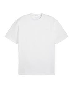 PUMA MMQ T-Shirt Beige T-Shirt weiss