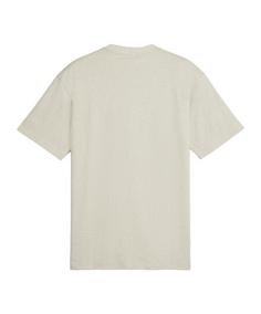 Rückansicht von PUMA MMQ T-Shirt Beige T-Shirt beige