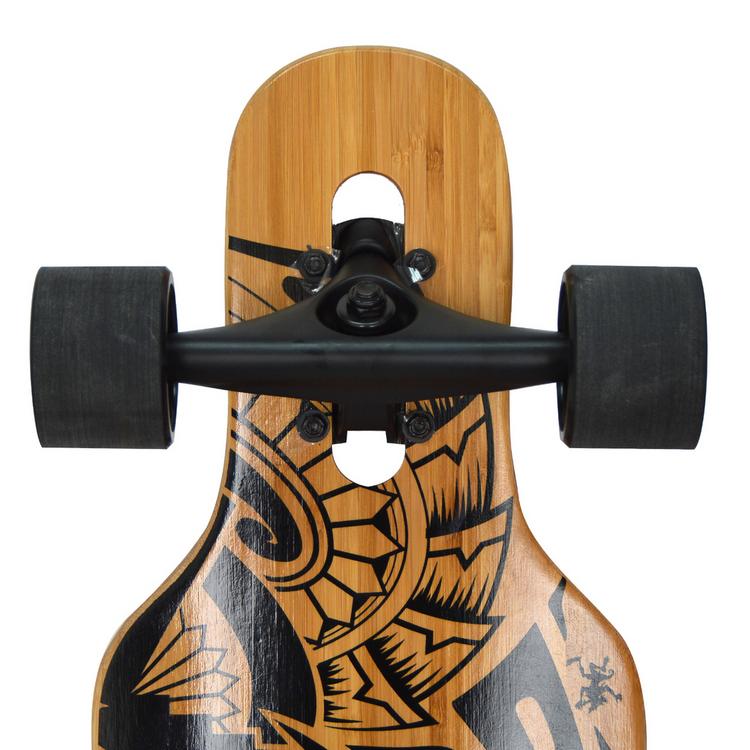 Apollo Apollo Tuvalu Wood 38 Zoll Longboard - holz-schwarz - 2 | SportScheck