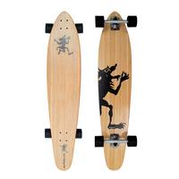 Apollo Hawaiian Wulff 42 Zoll Longboard - holz-schwarz