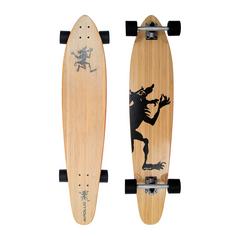 Apollo Hawaiian Wulff 42 Zoll Longboard holz-schwarz