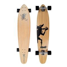 Apollo Hawaiian Wulff 42" Longboard holz/schwarz