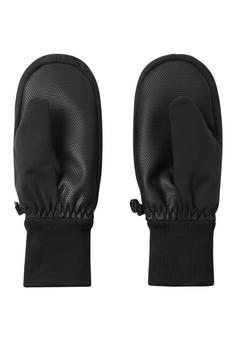 Rückansicht von reima Rukas Handschuhe Kinder Black