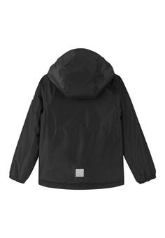 Rückansicht von reima Falkki Outdoorjacke Kinder Black