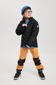 Rückansicht von reima Uumaja Outdoorjacke Kinder Black