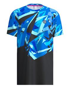 BIDI BADU Spike Tee Tennisshirt Herren dunkelgrau/blau