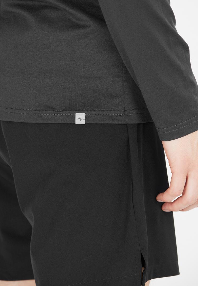 ELITE LAB ELITE LAB Core Elite X1 Langarmshirt Herren - 1111 Black Melange - 1 | SportScheck