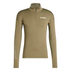 adidas Terrex Xperior Longsleeve Sweatshirt Herren Olive Strata