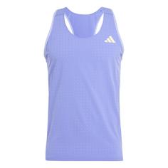 adidas Adizero Running Singlet Tanktop Herren Semi Cobalt Blue