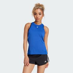 Rückansicht von adidas Designed for Training Tanktop Tanktop Damen Semi Lucid Blue