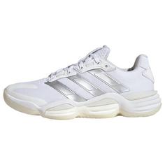 adidas Stabil 16 Indoor Schuh Sneaker Damen Cloud White / Silver Metallic / Grey One