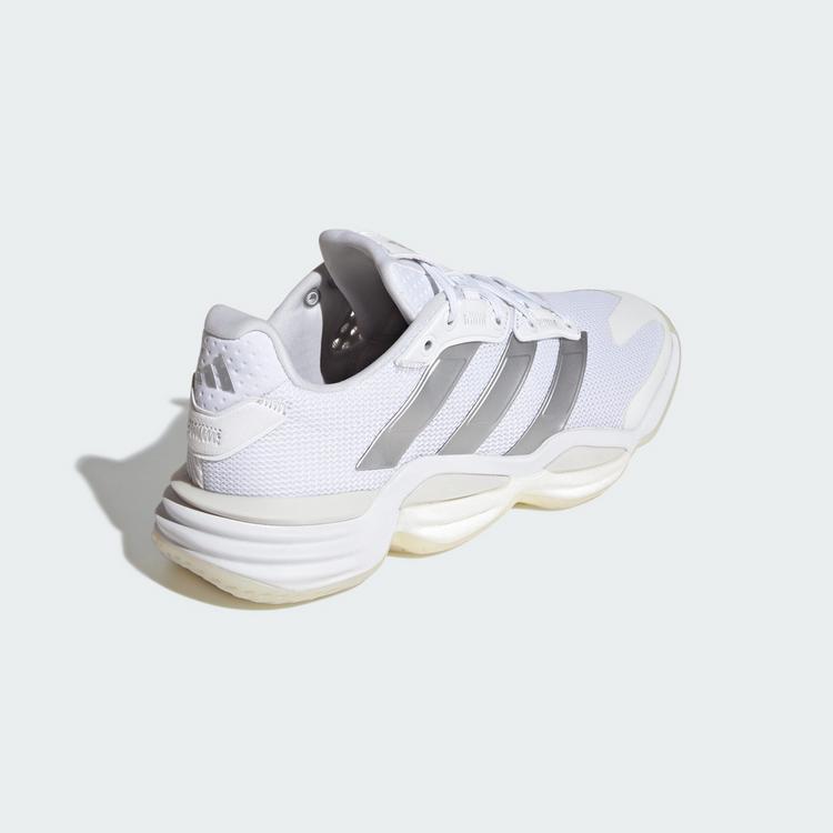 adidas adidas Stabil 16 Indoor Schuh Hallenschuhe Damen - Cloud White / Silver Metallic / Grey One - 4 | SportScheck