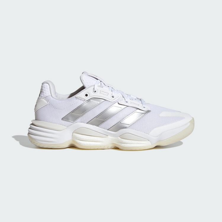 adidas adidas Stabil 16 Indoor Schuh Hallenschuhe Damen - Cloud White / Silver Metallic / Grey One - 6 | SportScheck