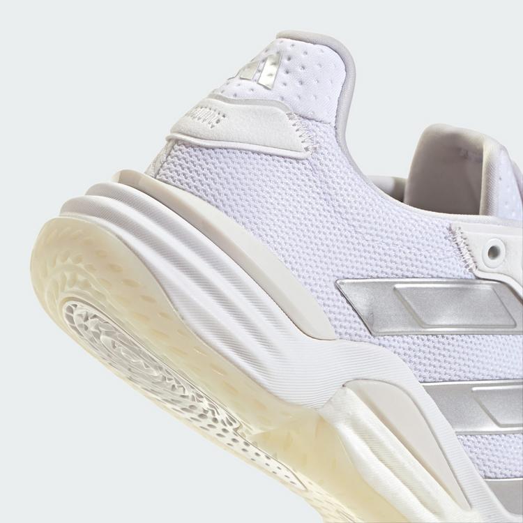adidas adidas Stabil 16 Indoor Schuh Hallenschuhe Damen - Cloud White / Silver Metallic / Grey One - 7 | SportScheck
