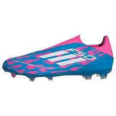 adidas F50 League Laceless FG/MG Fußballschuh Fußballschuhe Solar Blue / Cloud White / Solar Pink