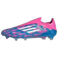 adidas F50 Elite Laceless FG Fußballschuh Fußballschuhe Solar Blue / Cloud White / Solar Pink