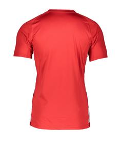 Rückansicht von Nike Team Crew Razor Rugby Trikot Fußballtrikot Herren rot