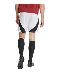 Rückansicht von adidas Sparta Prag Short Home 2024/2025 Fußballshorts weiss