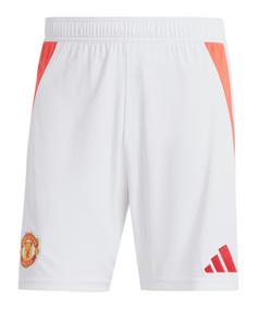 adidas Manchester United Short Home 2024/2025 Fußballshorts weiss