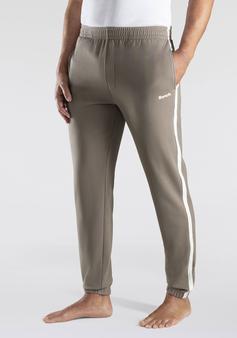 Rückansicht von Bench Relaxhose Sweathose Herren taupe