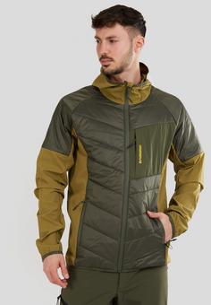 Rückansicht von FUNDANGO Gaara Softshelljacke Herren oliv