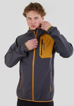 Rückansicht von FUNDANGO Alloy Softshelljacke Herren antracit