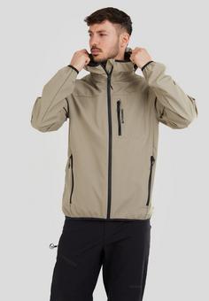 Rückansicht von FUNDANGO Alloy Softshelljacke Herren Cashmere