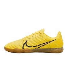 Nike React Gato IC Halle Fußballschuhe gelbschwarzbraun