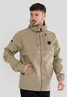 Rückansicht von FUNDANGO Clayton Softshelljacke Herren Cashmere