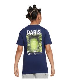 Rückansicht von Nike Paris St. Germain Photo T-Shirt Kids T-Shirt Kinder blau