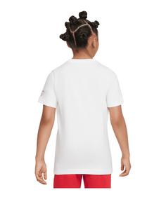 Rückansicht von Nike Paris St. Germain Swoosh T-Shirt Kids T-Shirt Kinder weiss