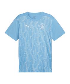 PUMA Manchester City Prematch Shirt 24/25 Fanshirt blau