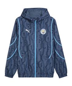 PUMA Manchester City PreMatch Jacke 2024/2025 Trainingsjacke blaublau