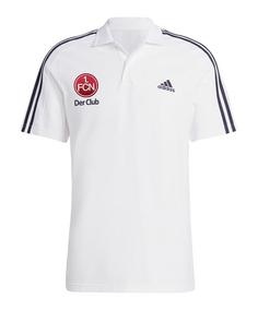 adidas 1.FC Nürnberg Poloshirt Fanshirt weiss