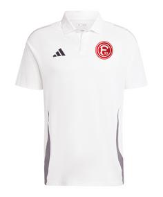 adidas Fortuna Düsseldorf Poloshirt Fanshirt weiss