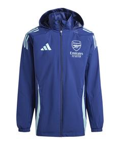 adidas FC Arsenal London Regenjacke Trainingsjacke schwarz