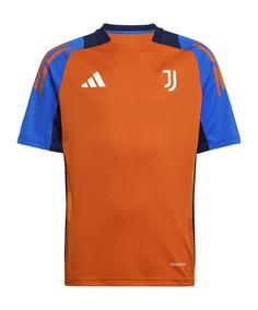 adidas Juventus Turin Trainingsshirt Kids Fanshirt Kinder orange