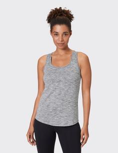 Rückansicht von VENICE BEACH VB Lou Tanktop Damen coal B melange