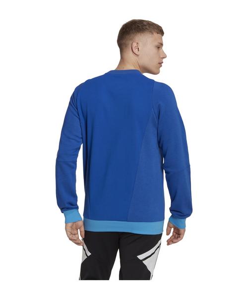 Rückansicht von adidas Tiro 23 Competition Sweatshirt Funktionssweatshirt Herren blau