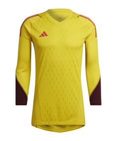 adidas Tiro 23 Pro Torwarttrikot langarm Fußballtrikot Herren gelb